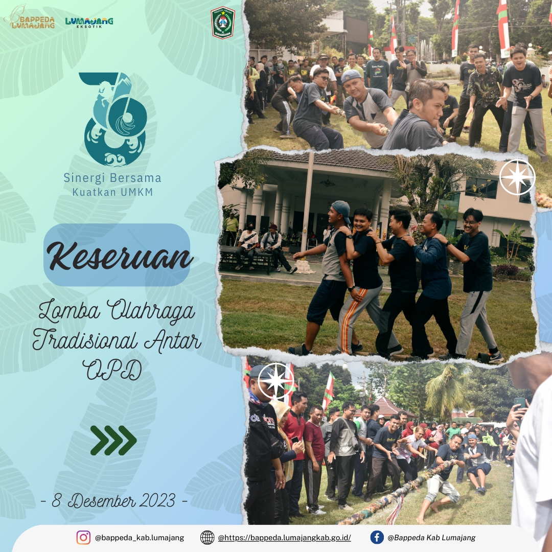 Keseruan Lomba Antar OPD dalam Memperingati HARJALU ke-768