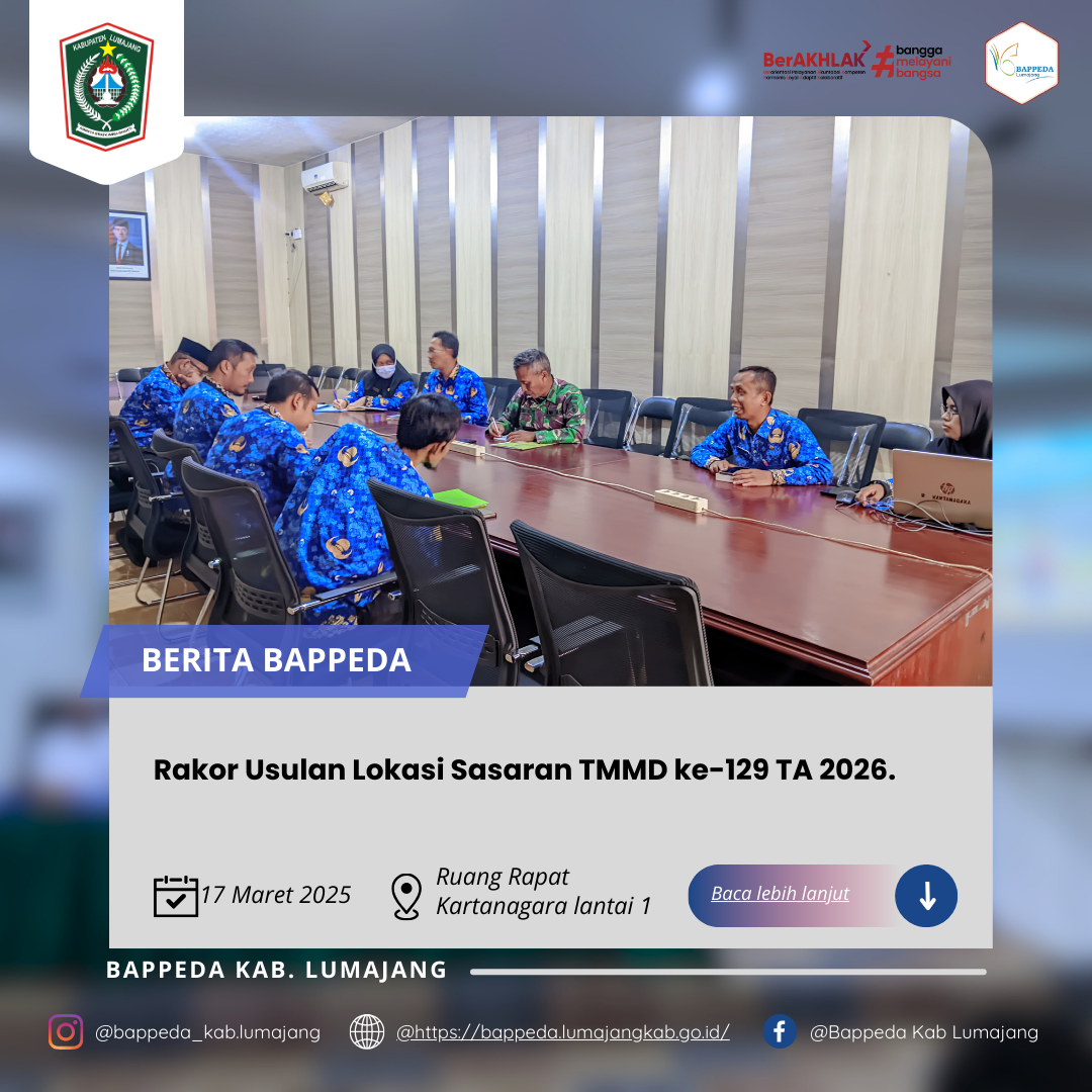Rakor Usulan Lokasi Sasaran TMMD ke-129 TA 2026.