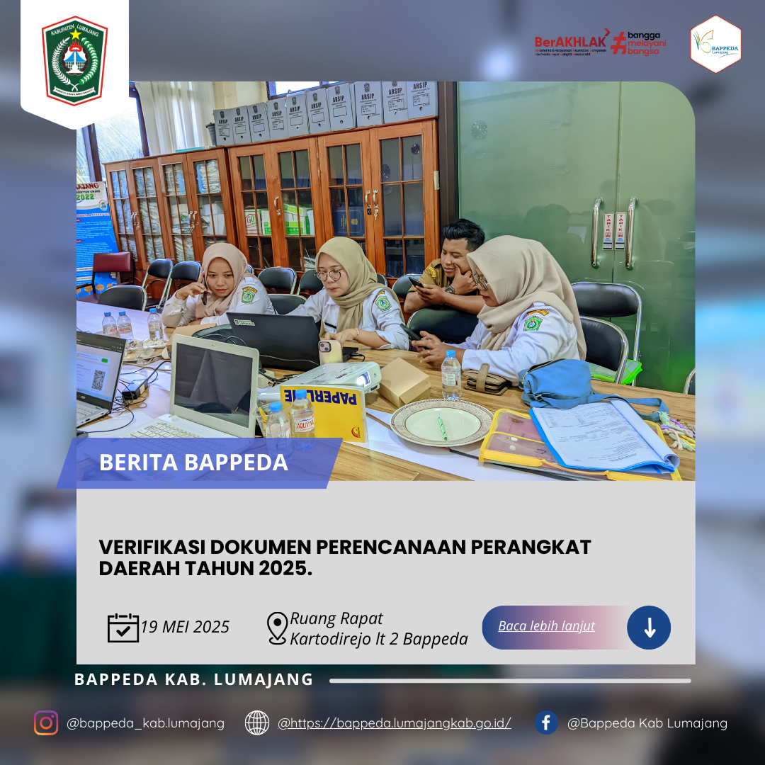 VERIFIKASI DOKUMEN PERENCANAAN PERANGKAT DAERAH TAHUN 2025.  dindikbud