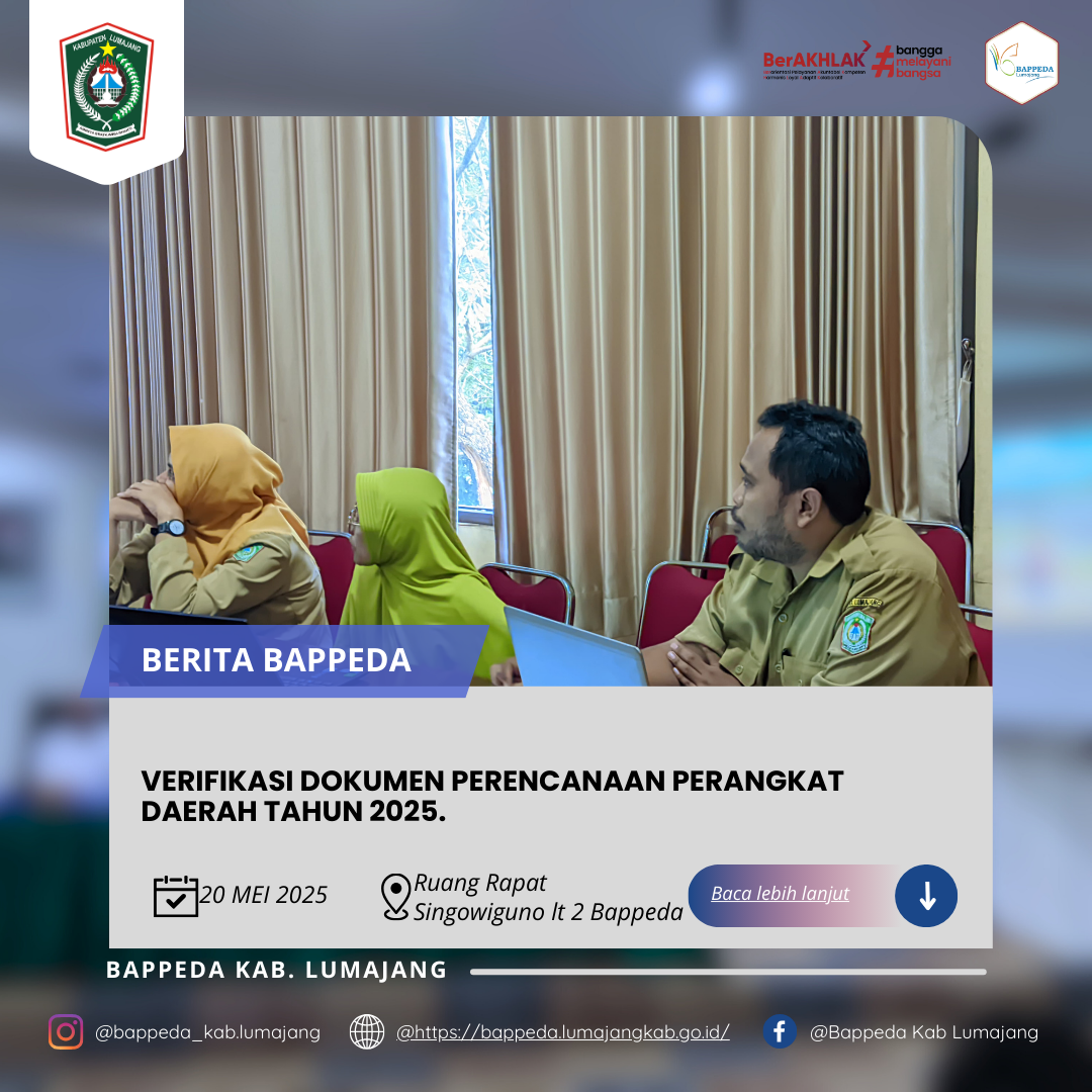 VERIFIKASI DOKUMEN PERENCANAAN PERANGKAT DAERAH TAHUN 2025. (KECAMATAN TEMPURSARI)