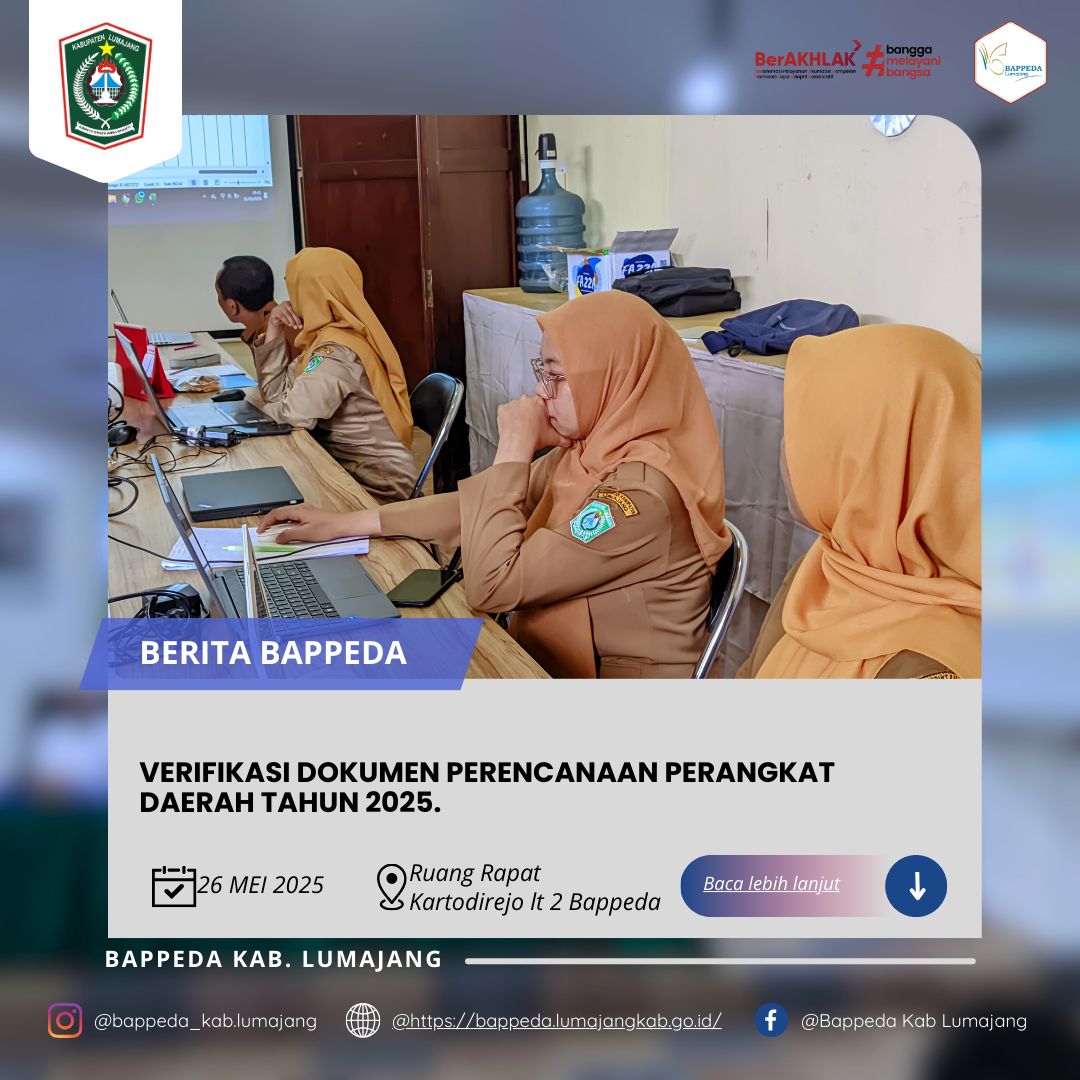 VERIFIKASI DOKUMEN PERENCANAAN PERANGKAT DAERAH TAHUN 2025. (DISKOMINFO )