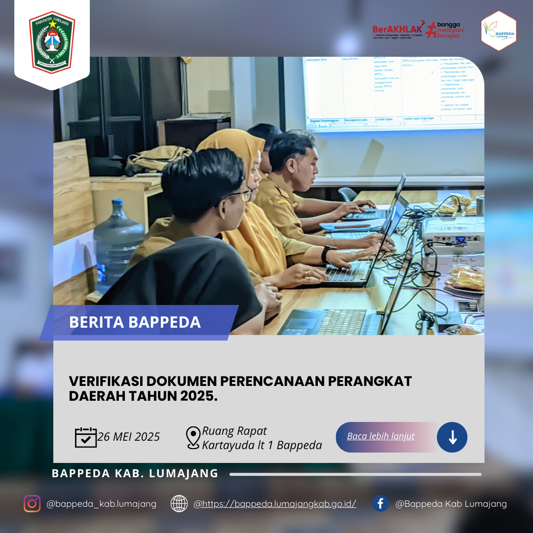 VERIFIKASI DOKUMEN PERENCANAAN PERANGKAT DAERAH TAHUN 2025. (DLH )
