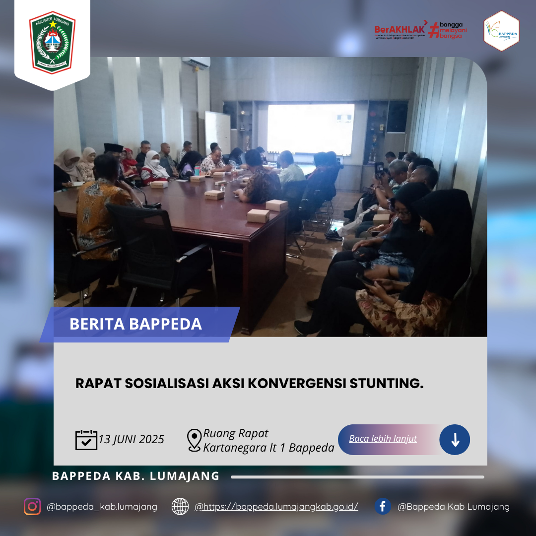 RAPAT SOSIALISASI AKSI KONVERGENSI STUNTING.