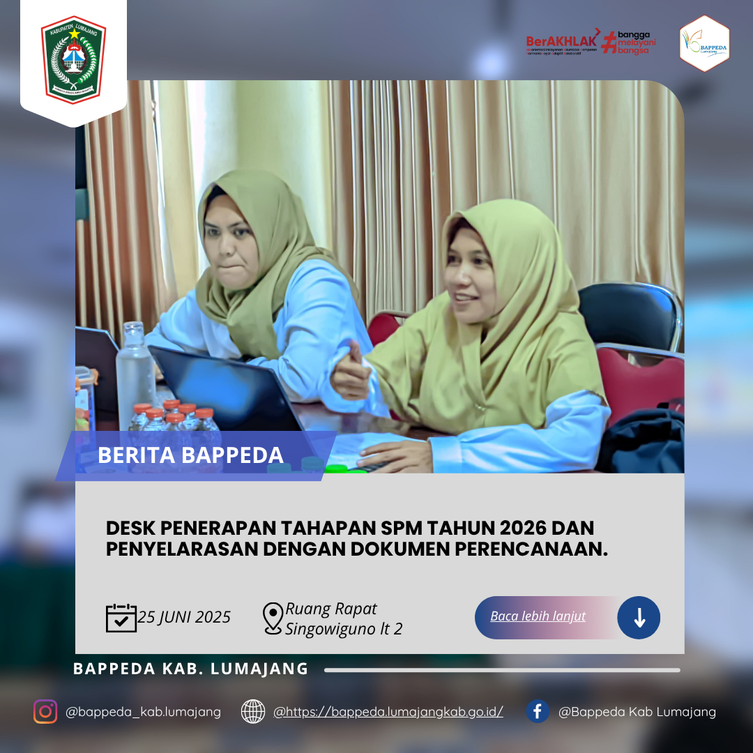 DESK PENERAPAN TAHAPAN SPM TAHUN 2026 DAN PENYELARASAN DENGAN DOKUMEN PERENCANAAN. (Dindikbud)