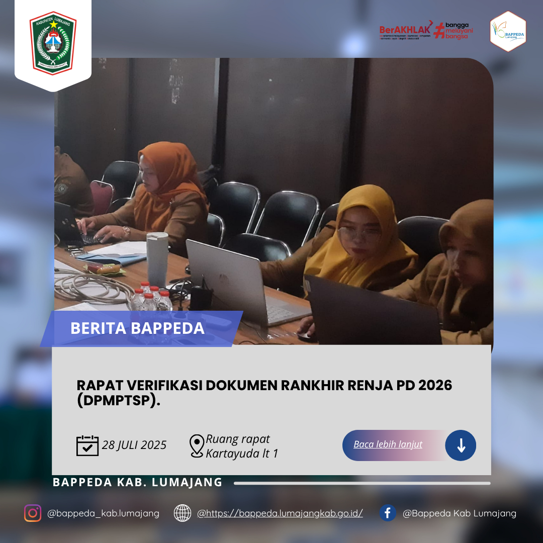 RAPAT VERIFIKASI DOKUMEN RANKHIR RENJA PD 2026 (DPMPTSP).