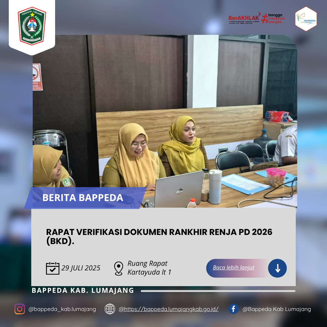 RAPAT VERIFIKASI DOKUMEN RANKHIR RENJA PD 2026 (BKD).