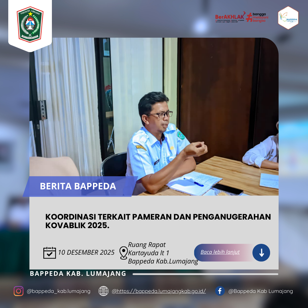 KOORDINASI TERKAIT PAMERAN DAN PENGANUGERAHAN KOVABLIK 2025.