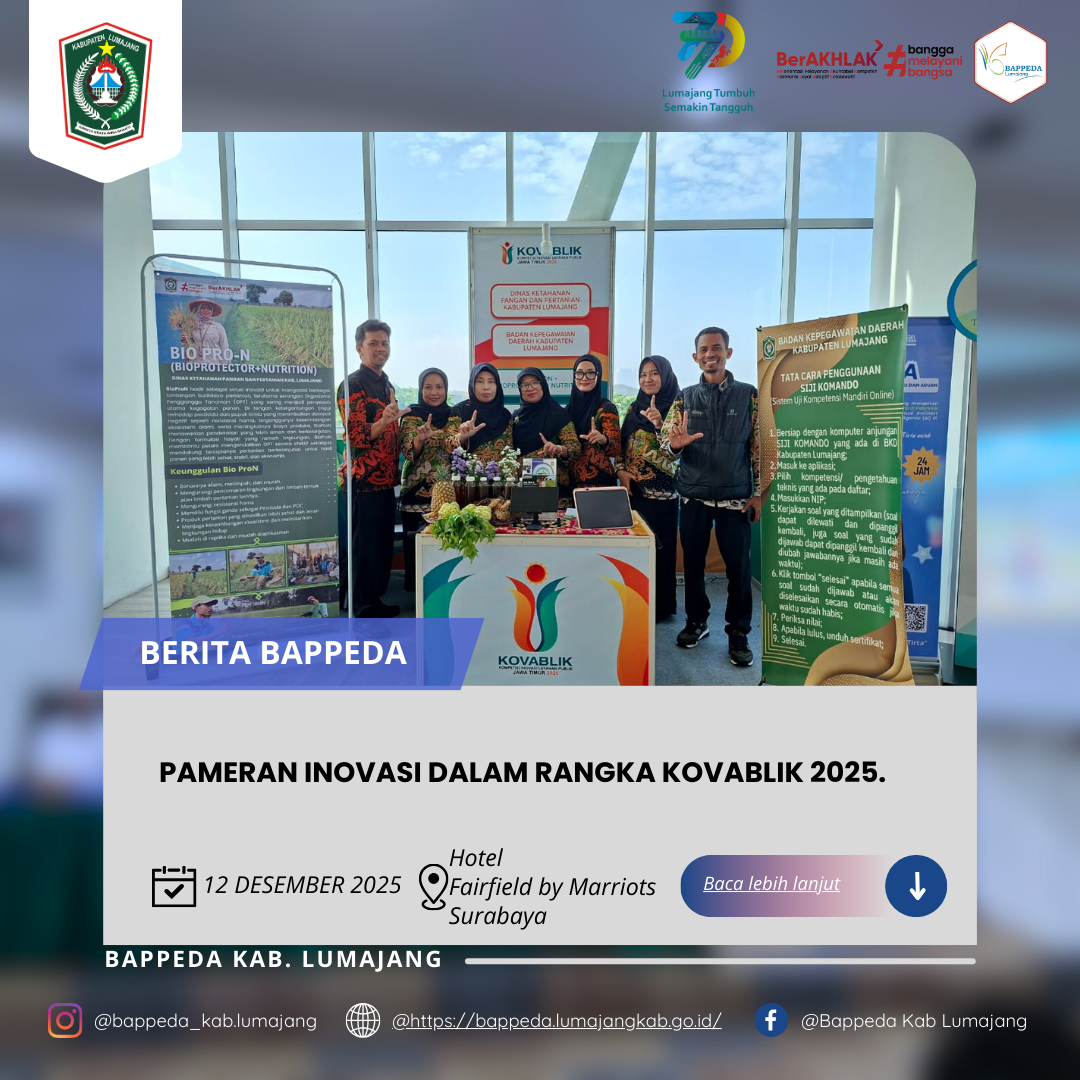 PAMERAN INOVASI DALAM RANGKA KOVABLIK 2025.