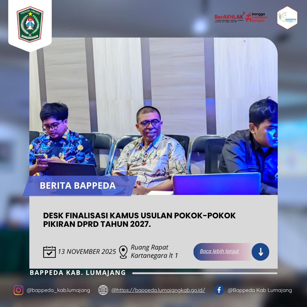 DESK FINALISASI KAMUS USULAN POKOK-POKOK PIKIRAN DPRD TAHUN 2027.