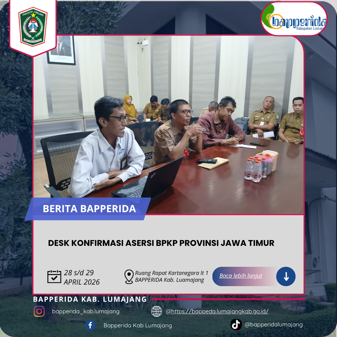 DESK KONFIRMASI ASERSI BPKP PROVINSI JAWA TIMUR.