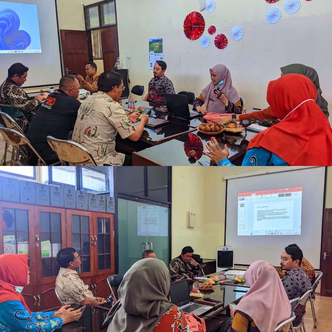 Koordinasi Penanganan Kerusakan SDN Bondoyudo 2 Kec. Sukodono