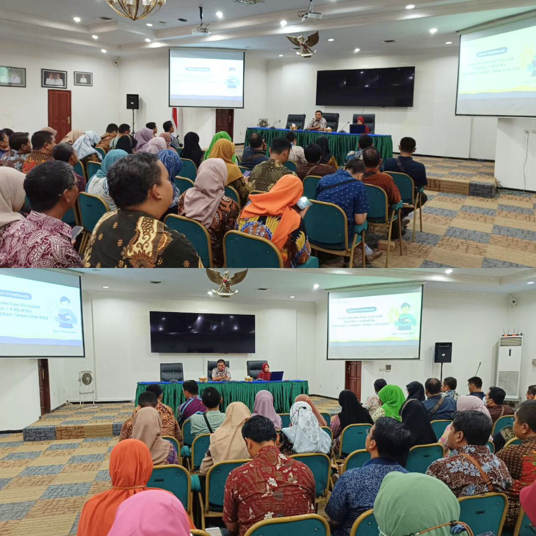 Rakor Evaluasi Hasil Renstra/P-Renstra Perangkat Daerah Tahun 2018-2023
