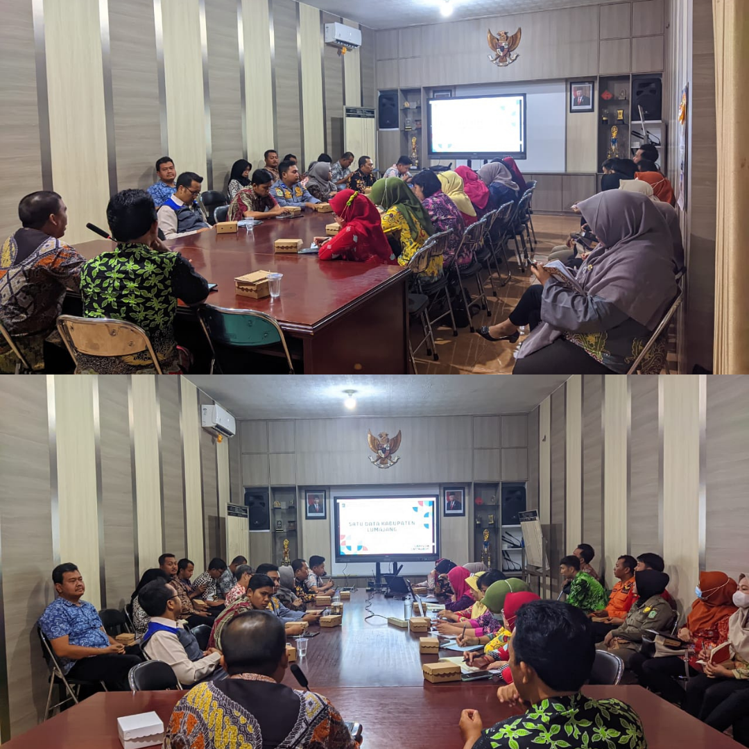 Rakor Forum Satu Data Kabupaten Lumajang
