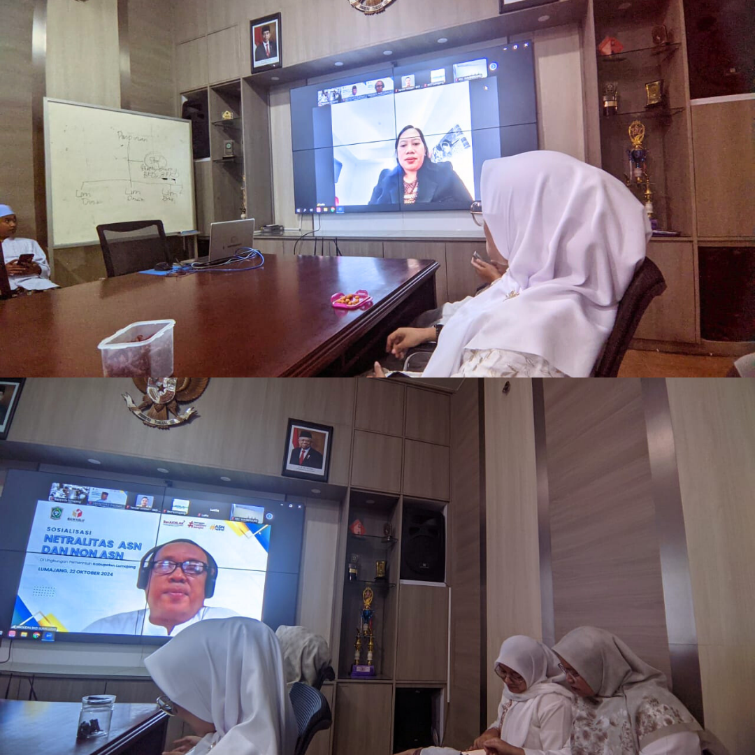 Sosialisasi Netralitas ASN bagi pegawai ASN dan Non ASN di Lingkungan Pemerintah Kabupaten Lumajang