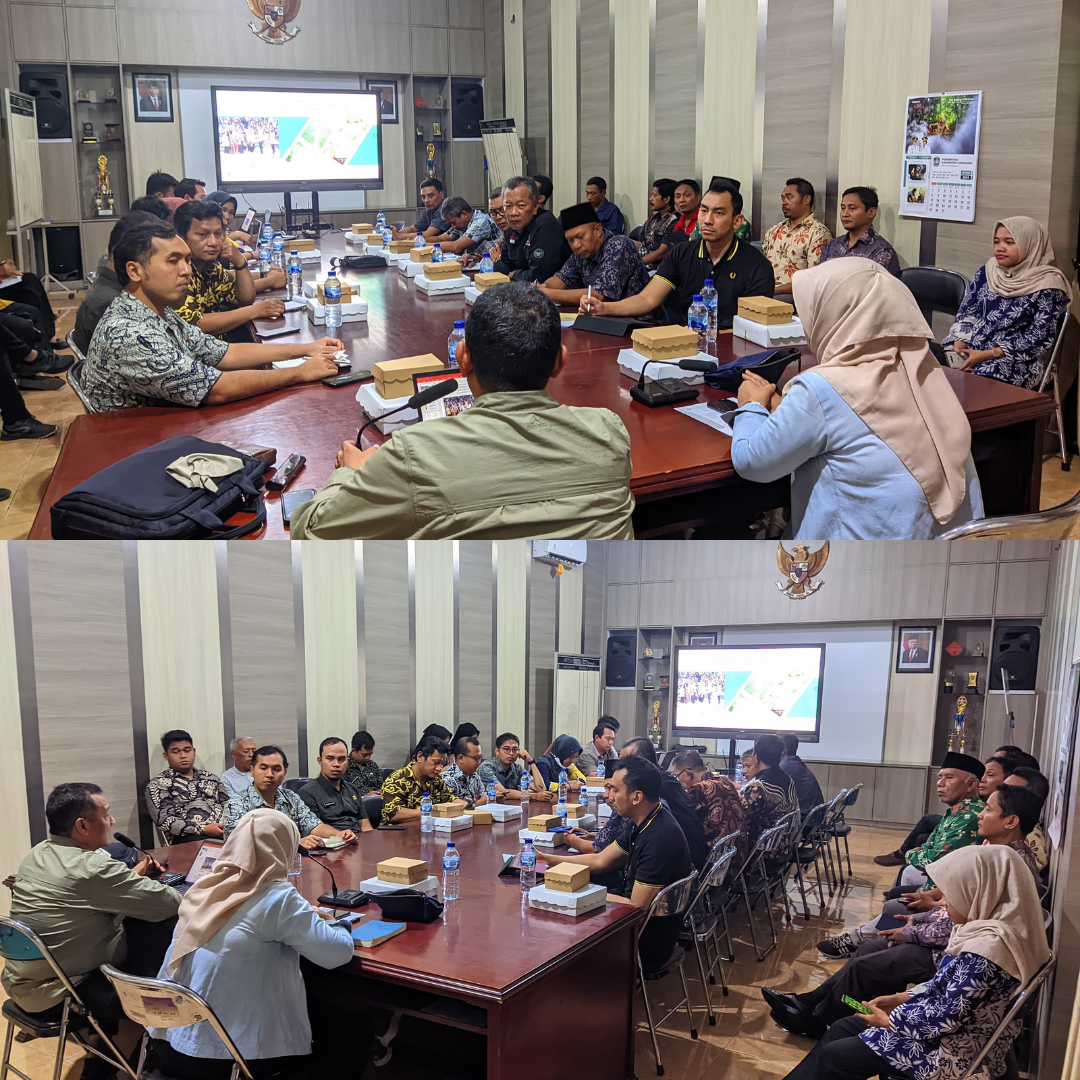 Rapat Pembahasan Trayek Batas Areal Persetujuan Pelepasan Kawasan Hutan di Kabupaten Lumajang