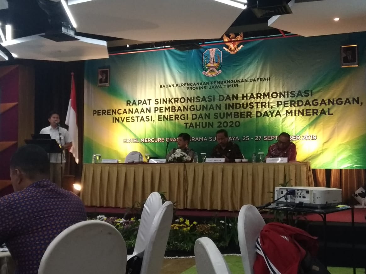 Rapat Sinkronisasi dan Harmonisasi Perencanaan Pembangunan Industri, Perdagangan, Investasi, Energi 