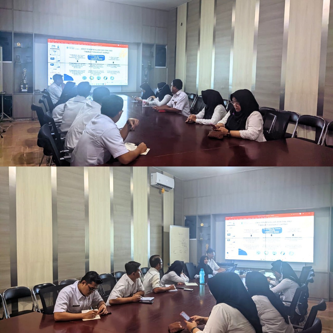 Sharing Session Penyusunan RPJMD dan Rakor Rekomendasi Capain Kinerja Perangkat Daerah Triwulan III Tahun 2024