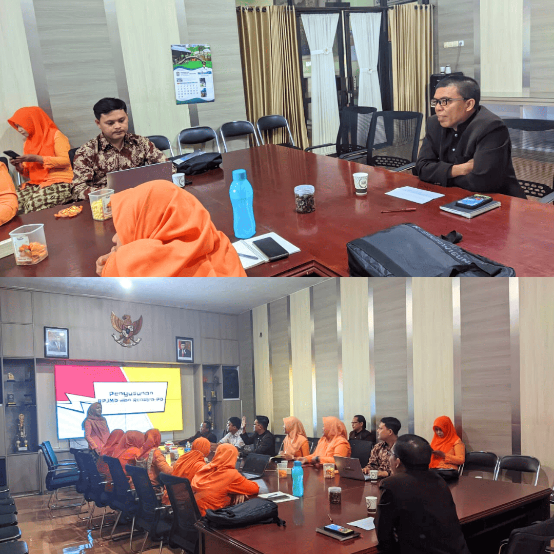 Sharing Session sebagai tindaklanjut keikutsertaan Diklat Penyusunan RPJMD oleh Kemendagri dan Rakor Penyusunan Pedoman Umum RPJMD dan Renstra Perangkat Daerah Tahun 2025-2030