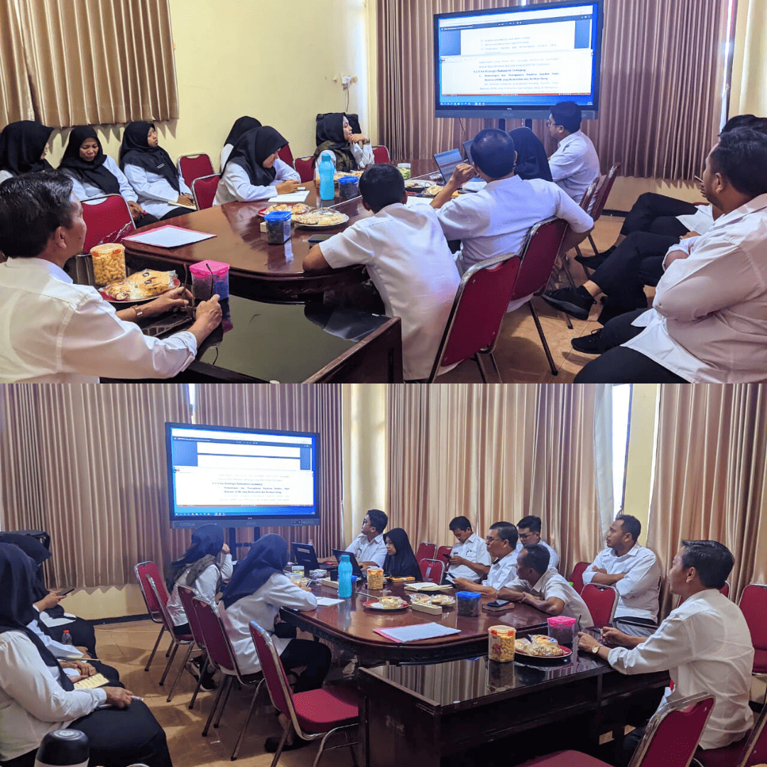 Rapat Koordinasi Persiapan Penyampaian Dokumen Rancangan Teknokratik RPJMD Kabupaten Lumajang Tahun 2025-2029