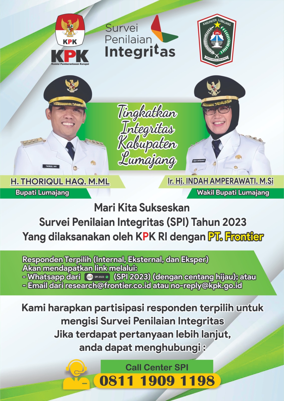 Survei Penilaian Integritas (SPI) Tahun 2023